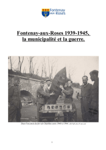 Fontenay aux Roses 1939 1945 - Ville de Fontenay-aux