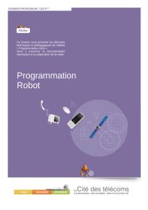 Programmation robot, CE2 à 5e