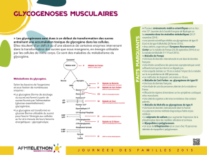 Glycogénoses musculaires