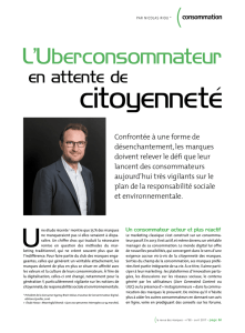 L`Uberconsommateur en attente de citoyenneté