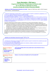 Consultez le listing des cures thermales
