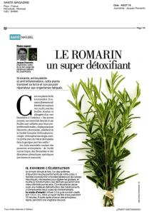 Santé Magazine Miels de fleurs Le 01/08/2016