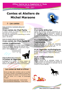 Contes et Ateliers de Michel Maraone