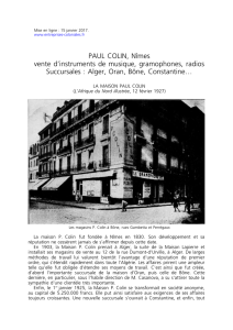 Paul Colin, Nimes - Les entreprises coloniales françaises