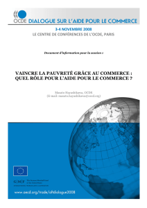 vaincre la pauvreté grâce au commerce : quel rôle pour