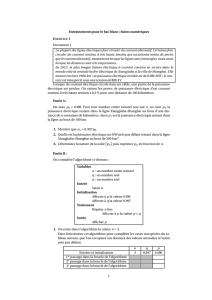 Entrainements pour le bac blanc : Suites numériques