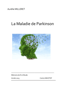 La maladie de Parkinson, par Aurélie Milleret