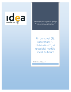 Fin du travail - Fondation Idea