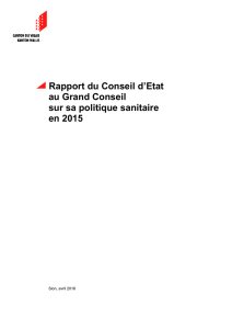 Rapport politique sanitaire 2015