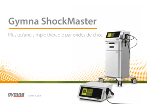 Gymna ShockMaster - Tables Physio / Ostéo