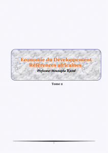 economie du developpement tome ii