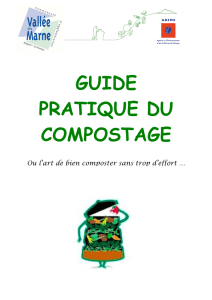 Guide du compostage - Communauté d`agglomération de la