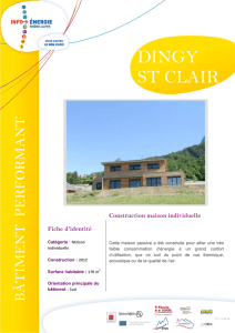 Construction neuve / Maison individuelle / Dingy-saint-clair