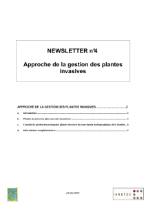 Plantes invasives - Contrat de Rivière Sambre
