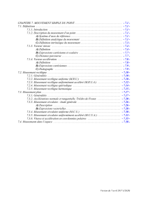 Chap07. Mouvement simple du point