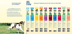 Nourrissez l`explorateur qu`est votre chien avec DOG CHOW