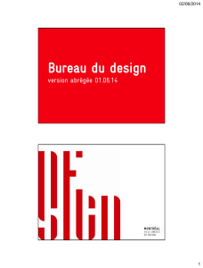Bureau du design - Ville de Montréal