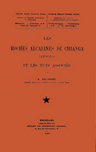 ROCHES ALCALINES DE CHIANGA