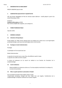 Notice 1. DENOMINATION DU MEDICAMENT PROSTA