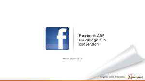 Présentation Facebook Ads pdf
