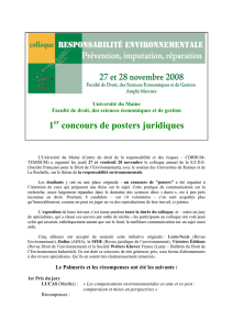 1 concours de posters juridiques - Société Française pour le Droit