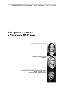35 Logements sociaux à Montreuil, 93, France - cbs-cbt