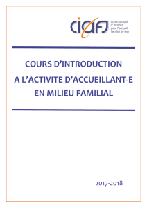 Brochure cours d`introduction 2017