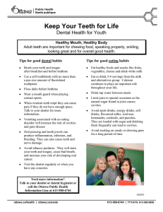 Keep Your Teeth for Life