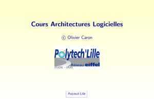 Cours Java Beans - Polytech`Lille, page Olivier Caron