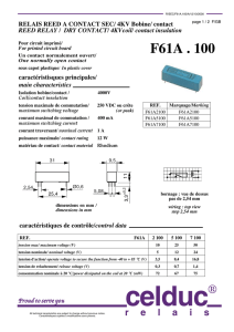 F61A . 100 - Electronics Datasheets