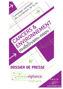 Dossier Presse - Réseau vigilance