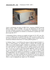 Alimentation 28 V par Michel