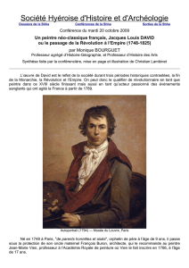 Jacques Louis David par Monique Bourguet