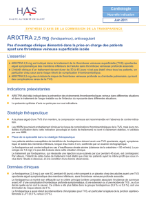 Anticoagulant Arixtra