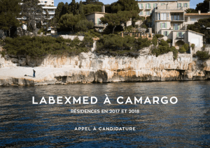 appel LabexMed-Camargo 2017-2018