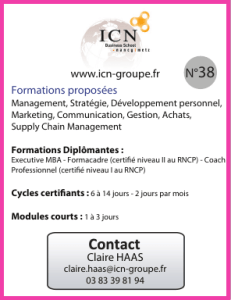 www.icn-groupe.fr Formations proposées Claire HAAS