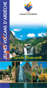 Guide Découverte - Communauté des Communes Ardèche des