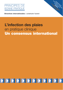 L`infection des plaies - International Wound Infection Institute