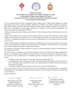 Version PDF (français) - Conférence des évêques catholiques du