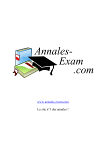 Annale 2009 - Annales-Exam