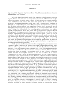 Régis Lécu, L`Idée de perfection chez Giordano Bruno, Paris, L