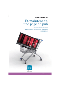 Et maintenant, une page de pub