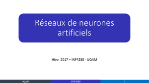 Apprentissage machine - Laboratoire GDAC UQAM