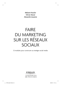 FAIRE DU MARKETING SUR LES RÉSEAUX SOCIAUX