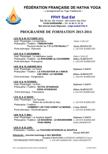 programme de formation 2013-2014