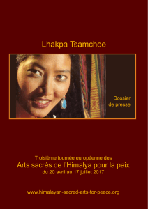 Lhakpa Tsamchoe dossier de presse fb