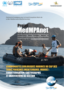 Communautés biologiques marines du Cap des Trois