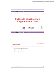 Chap-1. Outils de construction d`applications Java