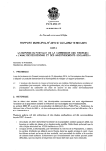 rapport municipal no 2015-07