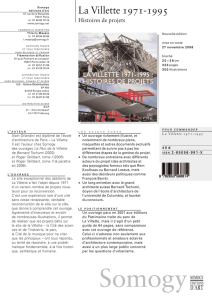 La Villette 1971-1995 - Somogy éditions d`Art